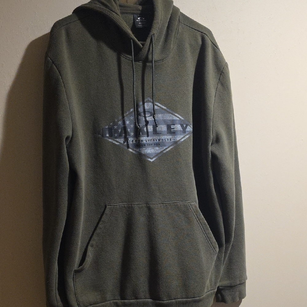 Oakley Olive Green Hoodie for Men XXL